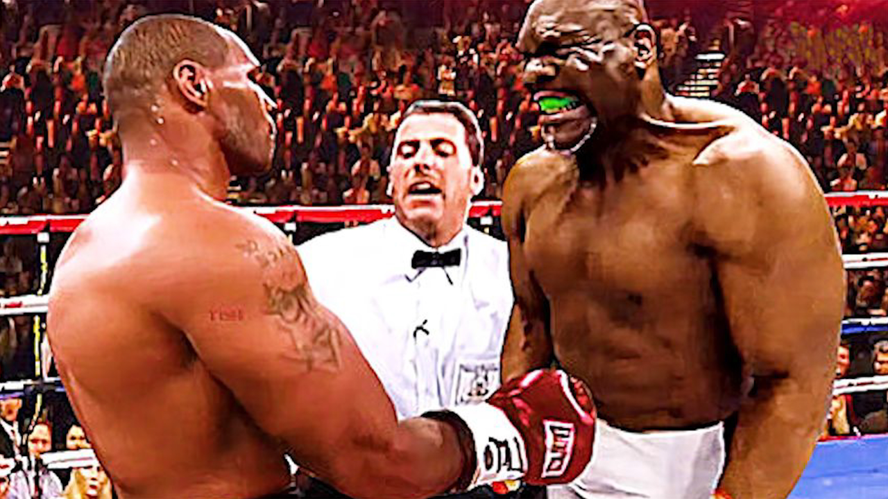 泰森最愤怒的一场比赛,对手模仿霍利菲尔德,暴怒之下当场一拳ko