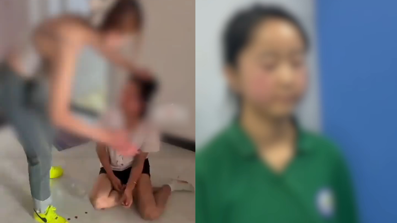 甘肃一中学被曝多名女生遭扇耳光欺凌,有女生脸被打肿?