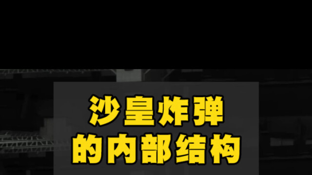 沙皇核弹内部设计图图片