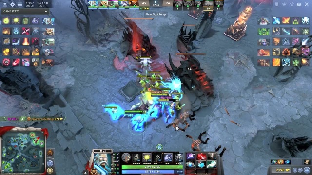 Dota2:OMG玩不了啦!自带大的宙斯拿到了刷新墓碑幽冥守卫