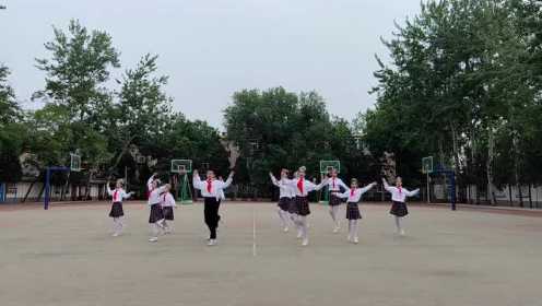 SJS10+规定套路-学生组 +石景山区炮厂小学舞蹈队+“爱我中华”小学版-《花开中华》