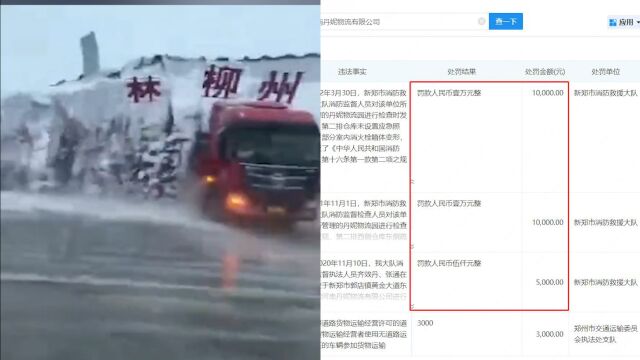 起底大雪压塌仓库物流公司 连续3年因消防违规被罚,参保人数为0