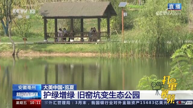 安徽亳州:加强环境治理,打造特色生态公园