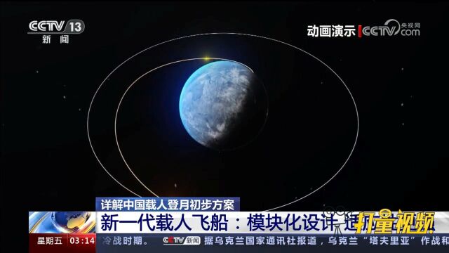 新一代载人飞船采用模块化设计,适应近地、深空等多任务需求