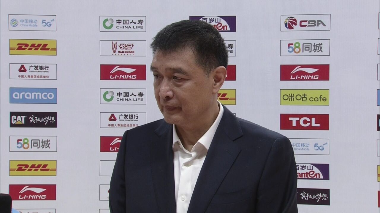 吉林男篮vs北控男篮!北京控股主教练闵鹿蕾指导赛后采访