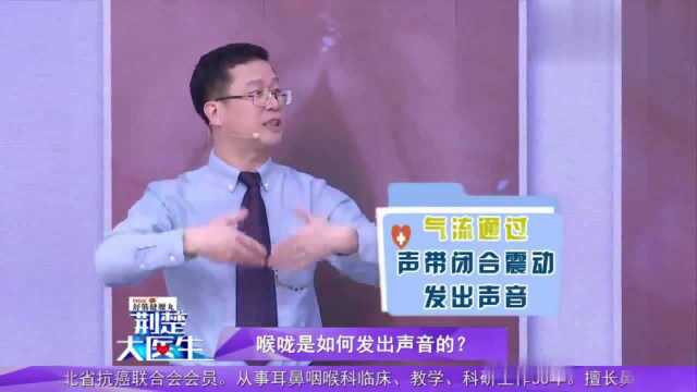 喉咙是如何发出声音的?实景图像演示发声时的喉咙状态