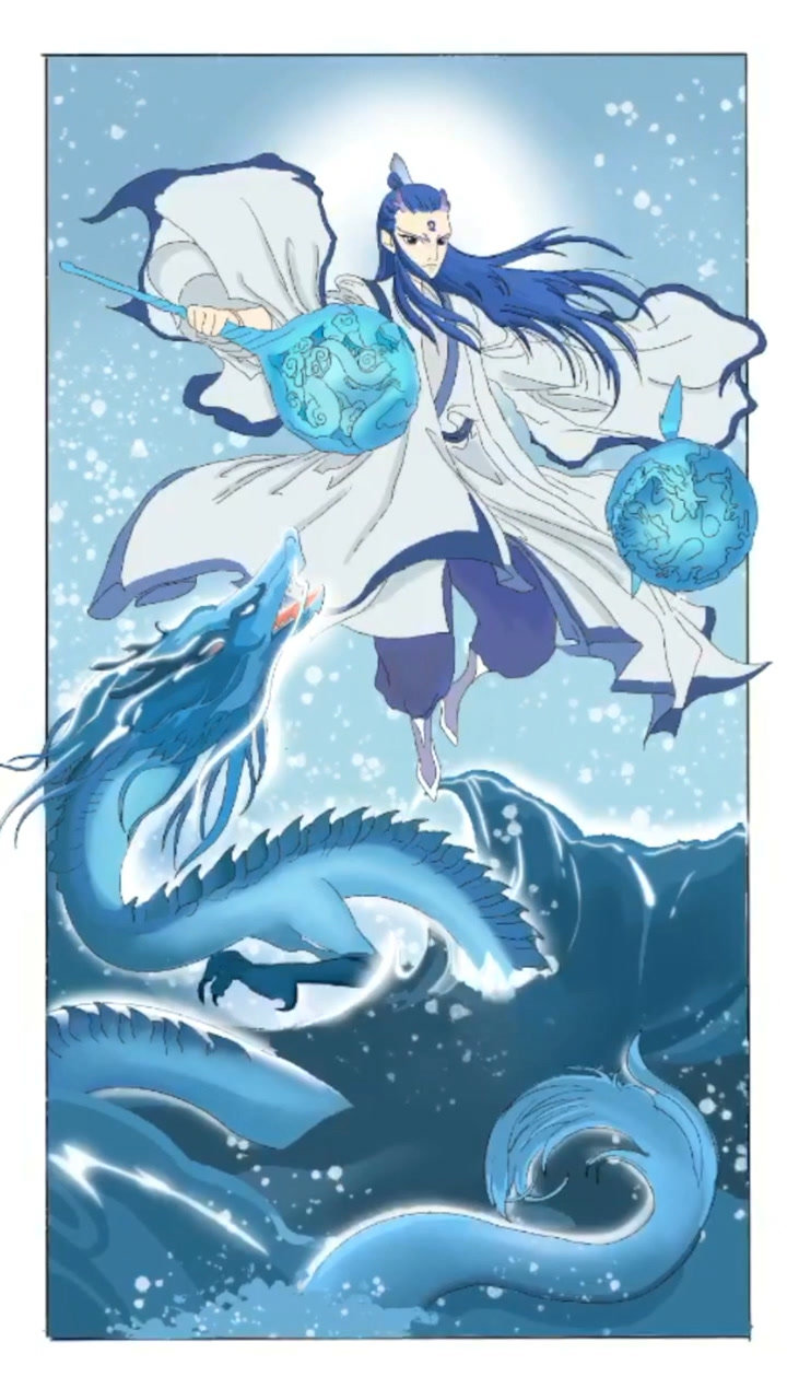 爸爸画的敖丙vs我画的敖丙