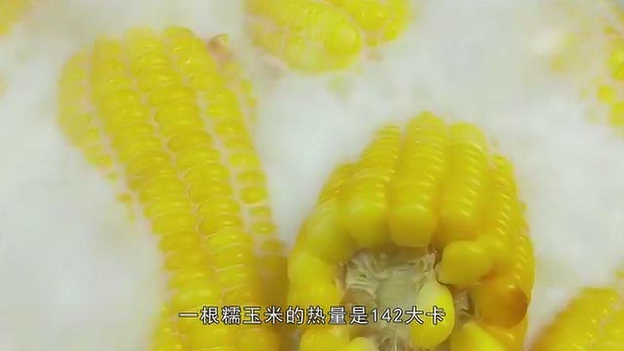 一根糯玉米到底有多少熱量?_騰訊視頻