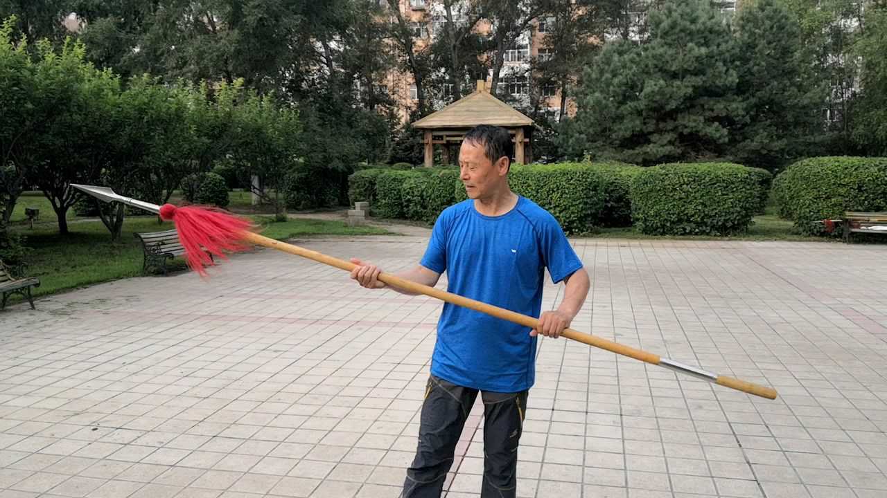 齐齐哈尔市解放门医院张立群形意连环枪