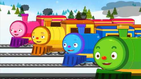 火车之歌 长长的火车，帮助宝宝轻松学数字的儿歌动画
