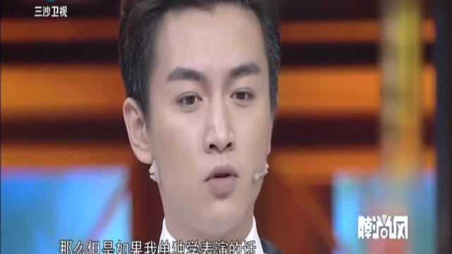 隐藏运动实力的演员,当红艺人陈晓,曾是跳高国家二级运动员