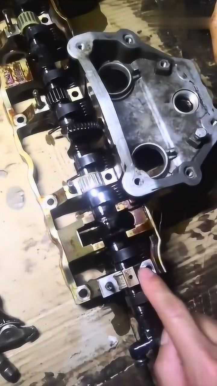 宝马n46偏心轴安装工作原理师傅这样解说看了瞬间明白原理