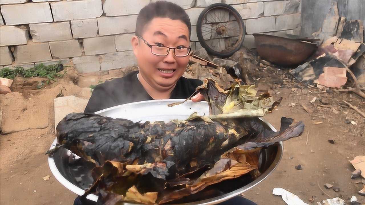 外焦里嫩,口感新颖,撕开荷叶后:尴尬了!