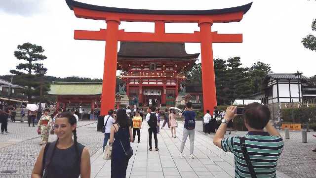 日本  京都  伏见稻荷大社(游览拍摄)