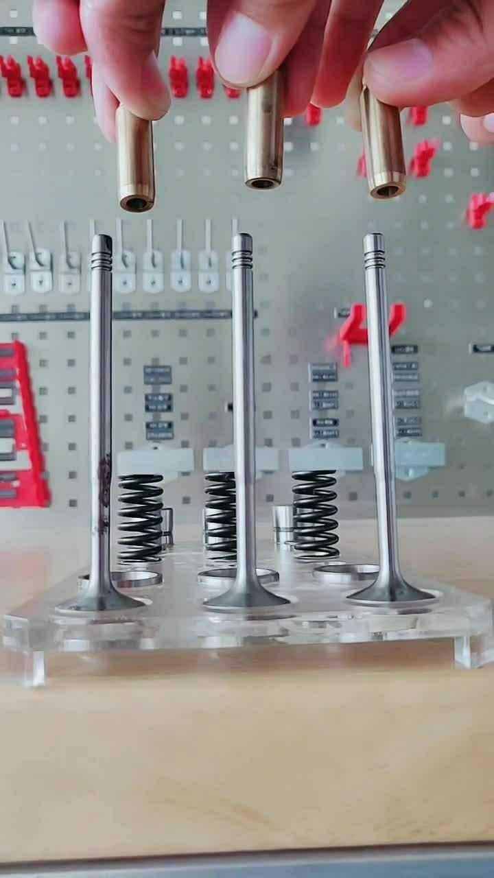 发动机的气门组拆解,为你详细讲解气门组的作用_高清1080P在线观看平台_腾讯视频