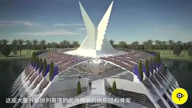 国外建筑师走红!设计的建筑竟然会“飞”!网友不亏是鬼才