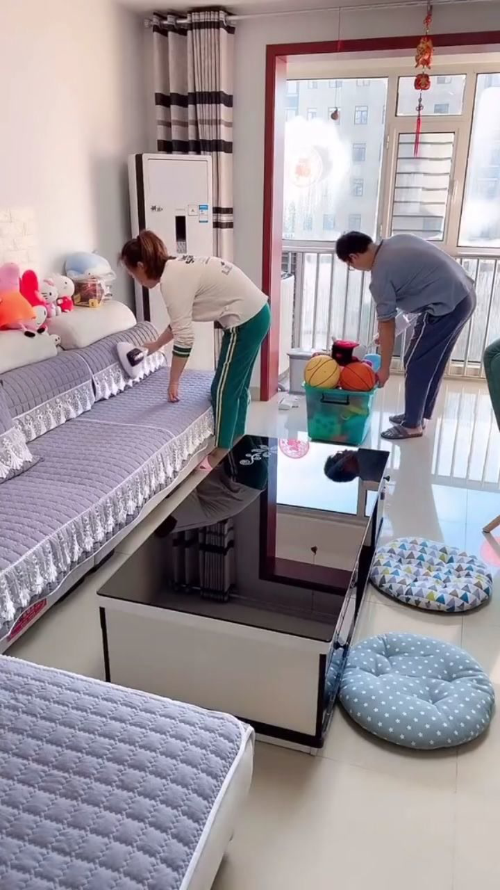 家里收拾的干干净净,心情就会很好!