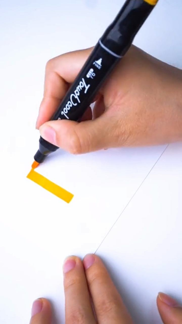 用马克笔写字太好看了吧!_腾讯视频