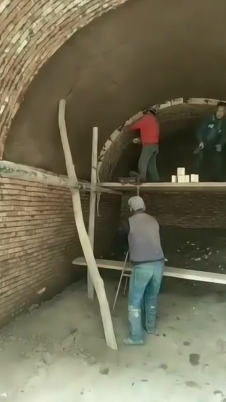 如今流行砖箍窑砖箍窑洞就是牢冬暖夏凉都知道