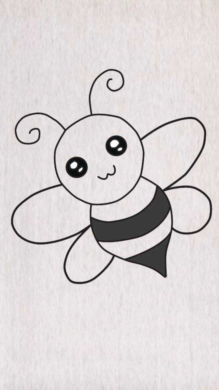 简单画小蜜蜂