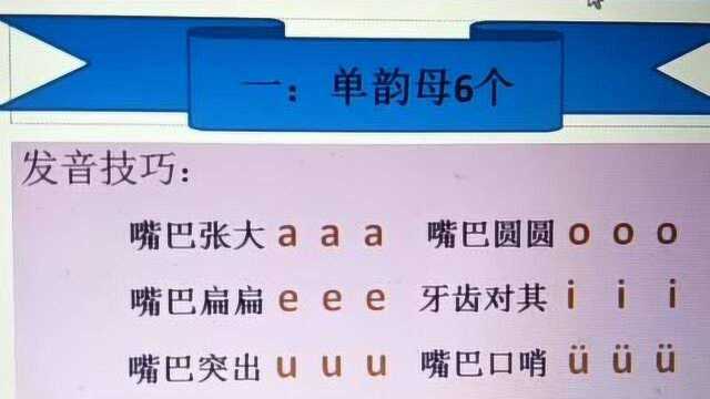 小学语文汉语拼音学习方法