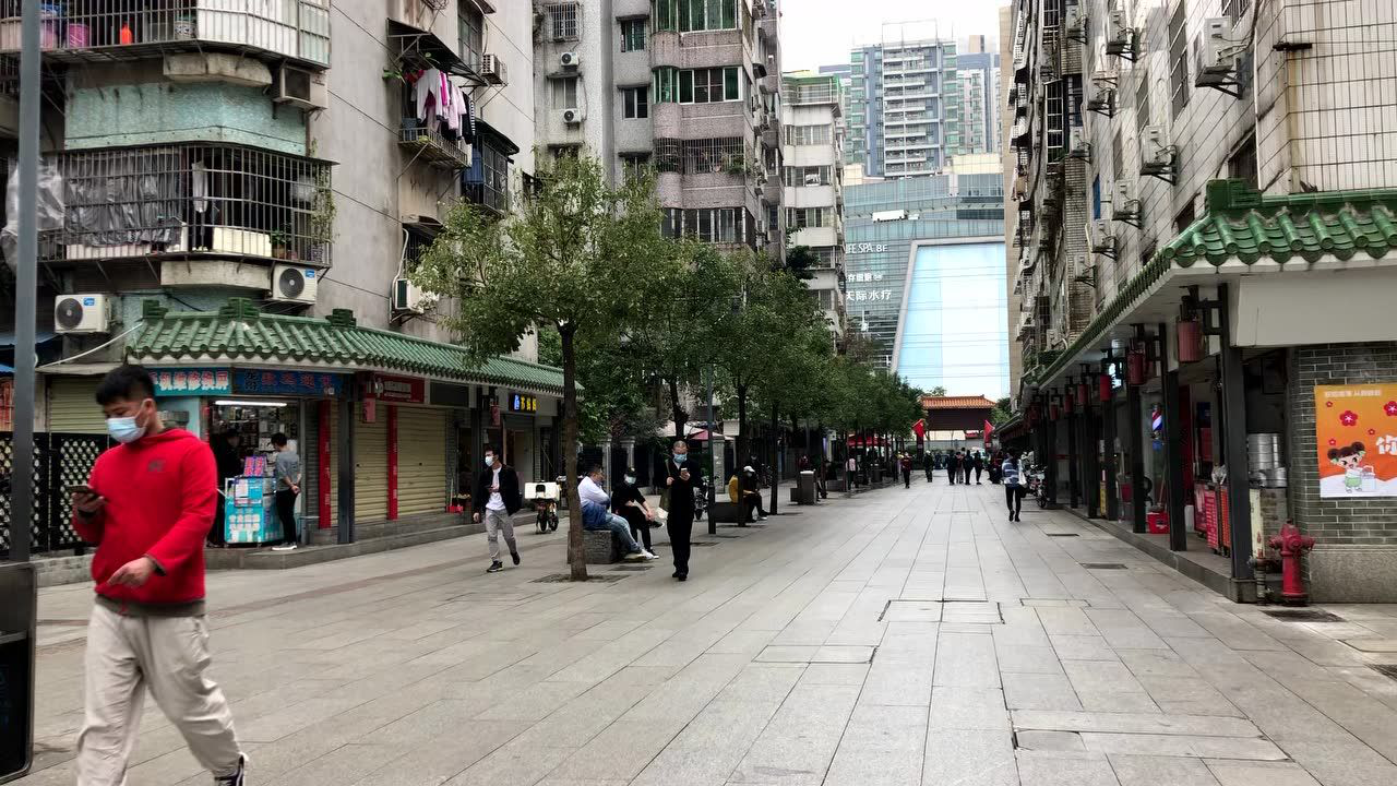 广州天河石牌村内现状