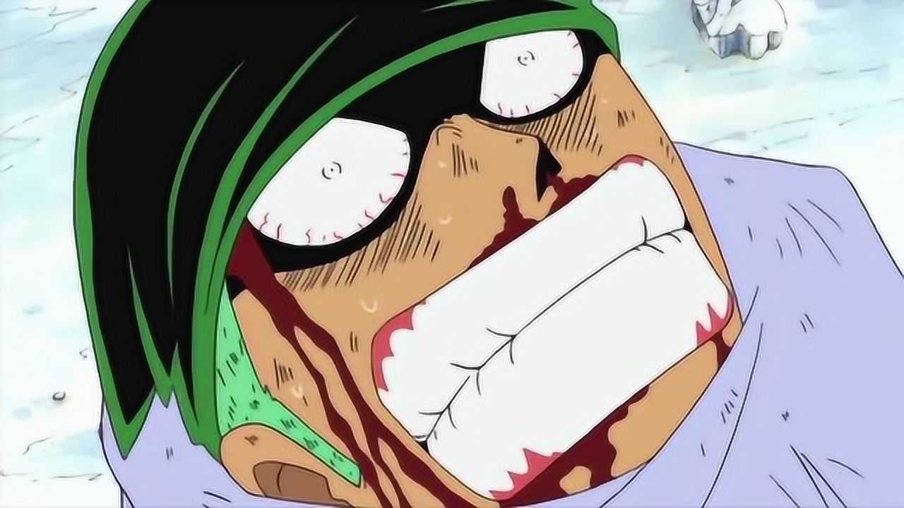 海贼王索隆是真爷们啊顶着撕裂般的伤就是干