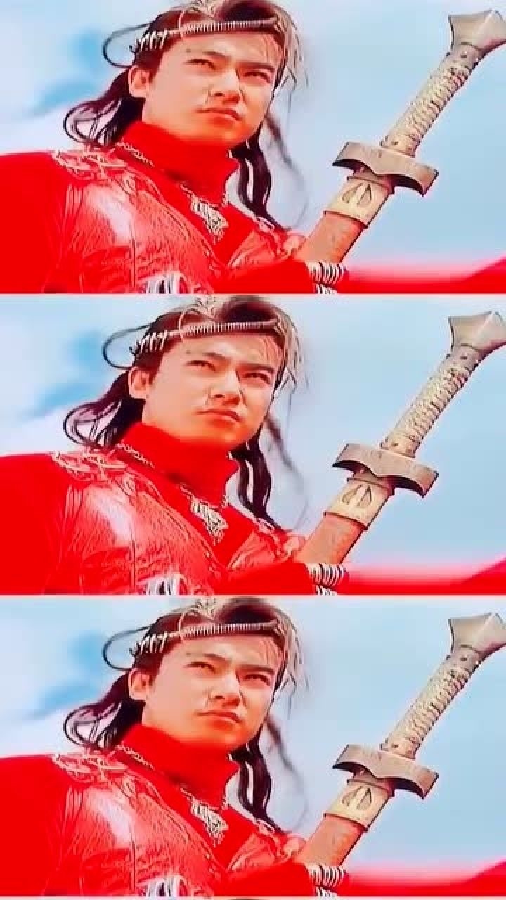 黑化的连城璧,一身红衣帅到掉渣 #于波# #连城璧