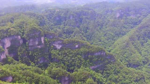 航拍贵州施秉云台山,奇形怪状的地形,在全国都是独一无二