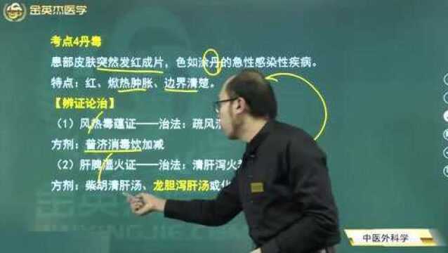 中医外科学:皮肤突然一片红是丹毒症状特点,丹毒的治疗方法都有哪些?