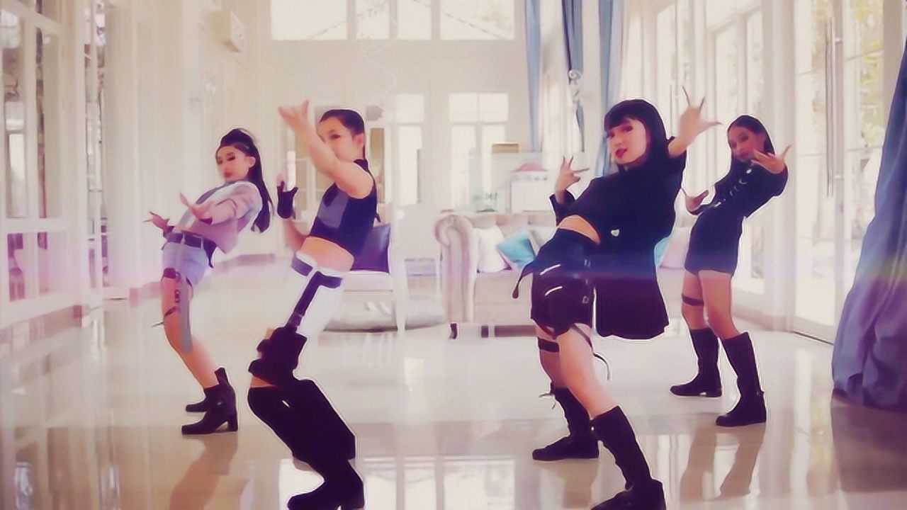 泰国童星天团模仿blackpink小萝莉大跳热舞吹爆lisa位