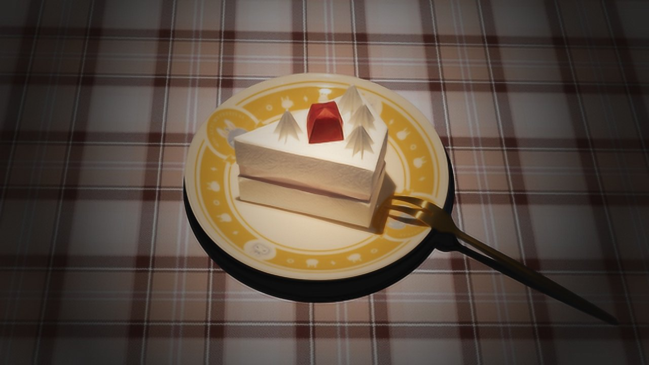 折纸的白叔蛋糕图片