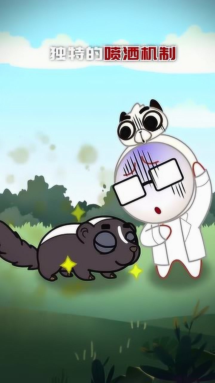 那么问题来了臭鼬闻到自己的臭气会被自己臭死吗