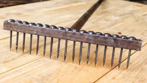 民间牛人教你制作铁耙子,那真叫好用啊!果断收藏起来