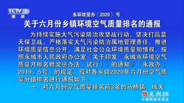 永城新闻 2020年 07月20日 (无广告)