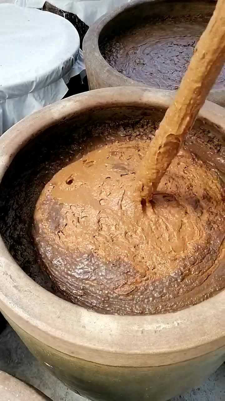 东北大酱腌制样貌太独特南方人看见吃不下饭