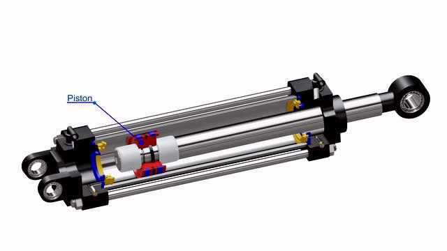 3D动画为你精确演示气缸工作原理