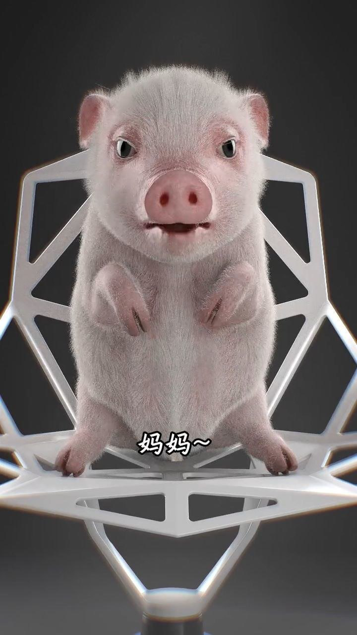 一直都听别人说猪叫声这次让你们看看猪笑声你不笑来打我