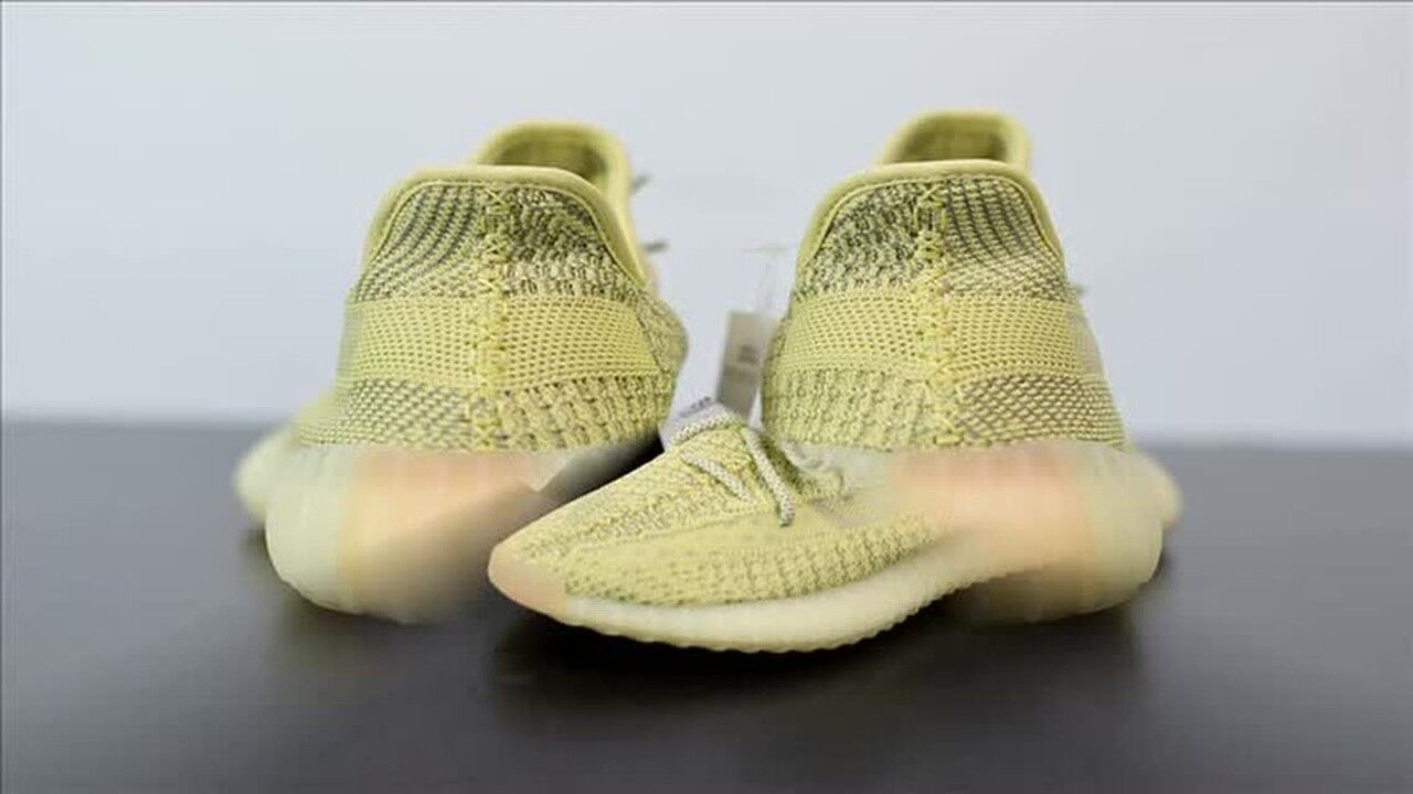 真标 yeezy boost 350v2 丁黄满天星 脏黄满天星 开箱鉴赏