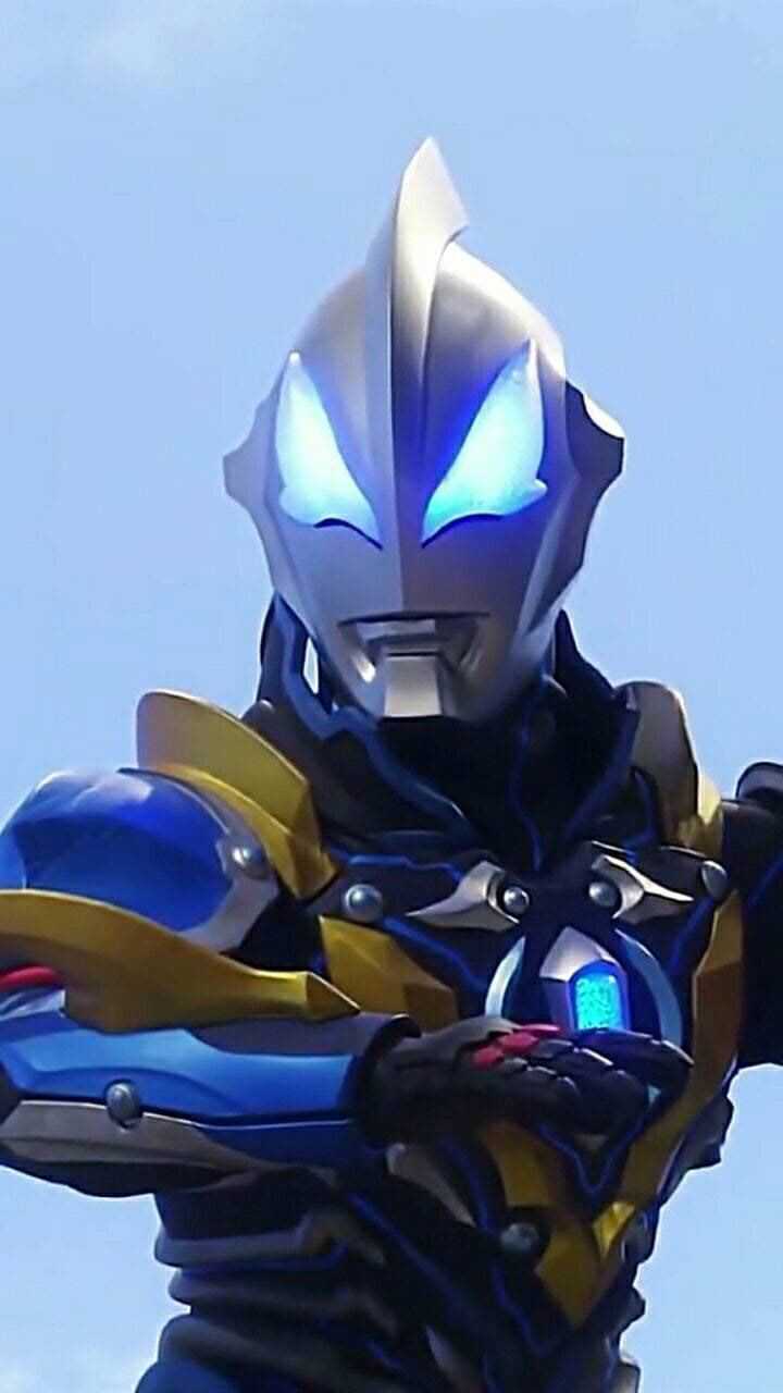 泽塔奥特曼里回归的捷德奥特曼初生形态,真的太帅了!_腾讯视频