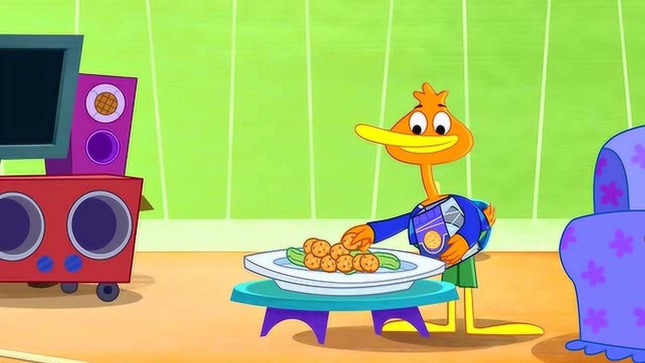 豆小鸭迷你小冒险:大家纷纷为看电影做各种准备