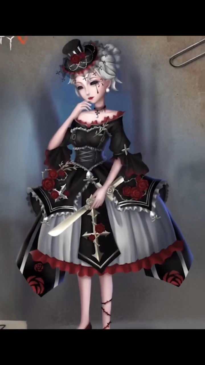 湛姐自创红夫人皮肤,哥特风格的嗜花症,是你的菜吗?