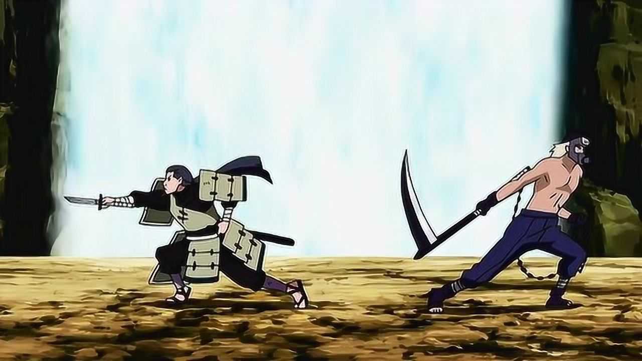 火影忍者第四次忍界大战,山椒鱼半藏vs三船,一击定胜负