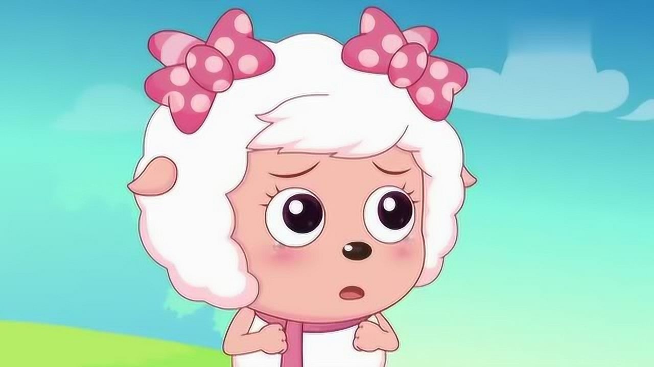 喜羊羊:懒羊羊看见美羊羊,瞬间紧张起来,准备前去洗澡!