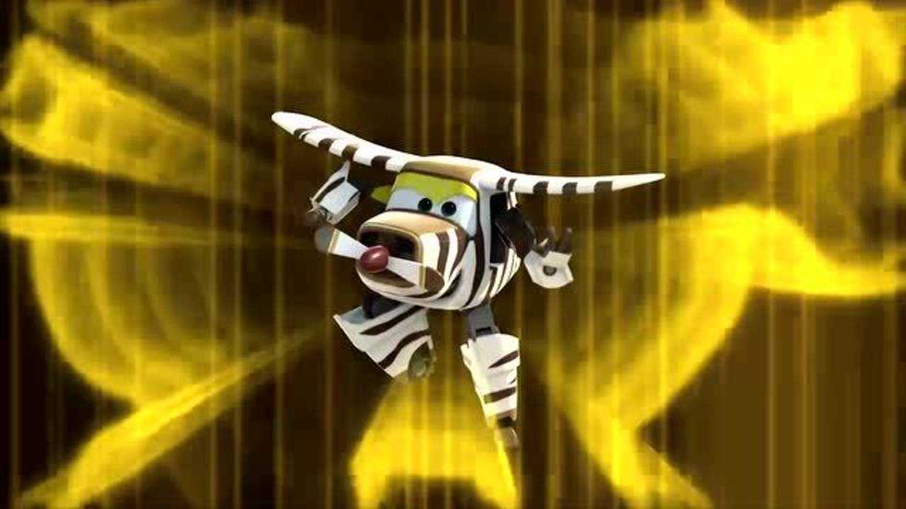 超级飞侠:卡文想出好办法,可以用螺旋桨割断藤蔓,救出乐迪