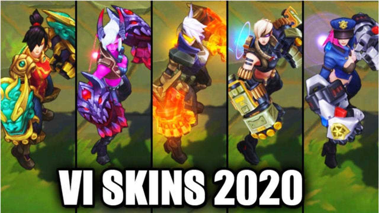 【蔚】楚雨荨灵能特工及其他皮肤展示——英雄联盟