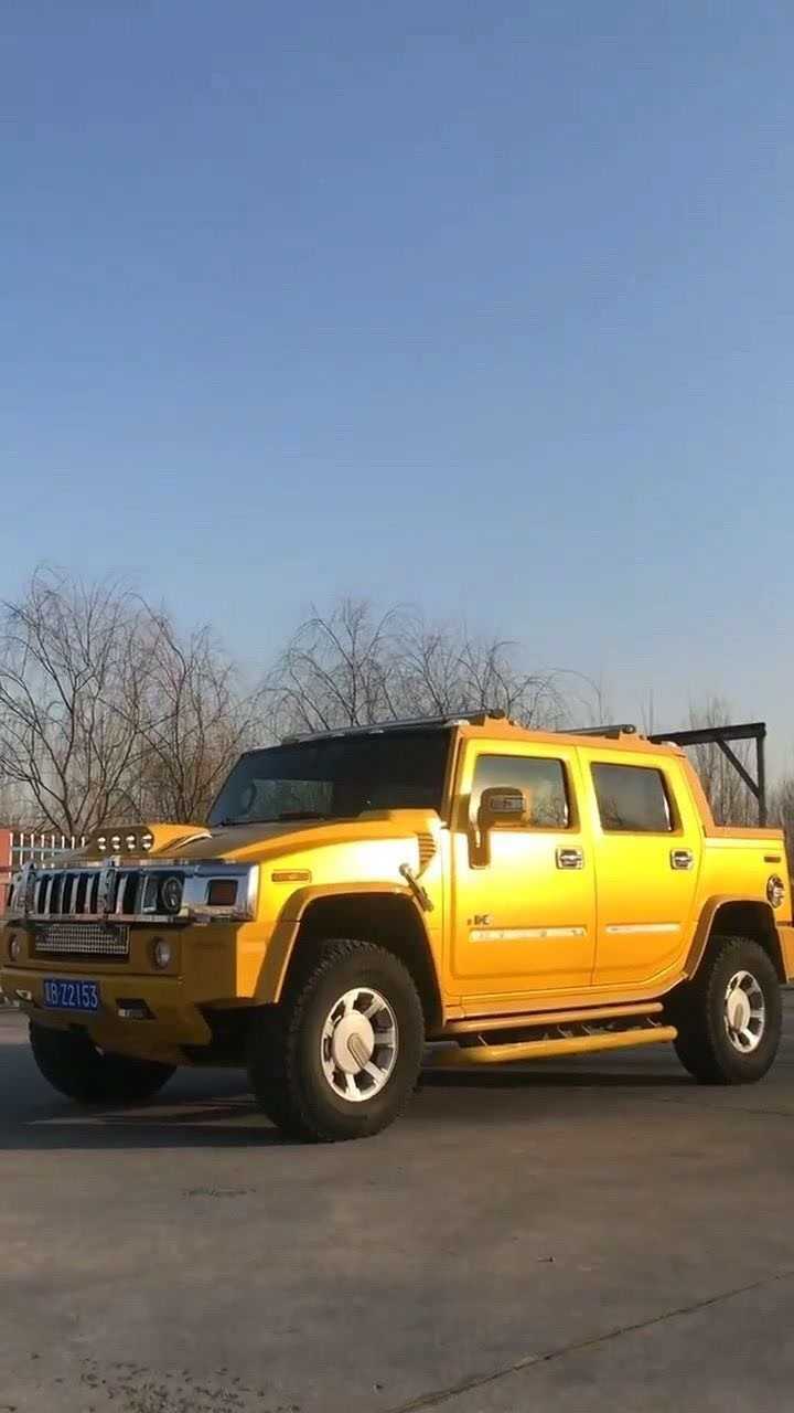 悍马h2路试排气声浪