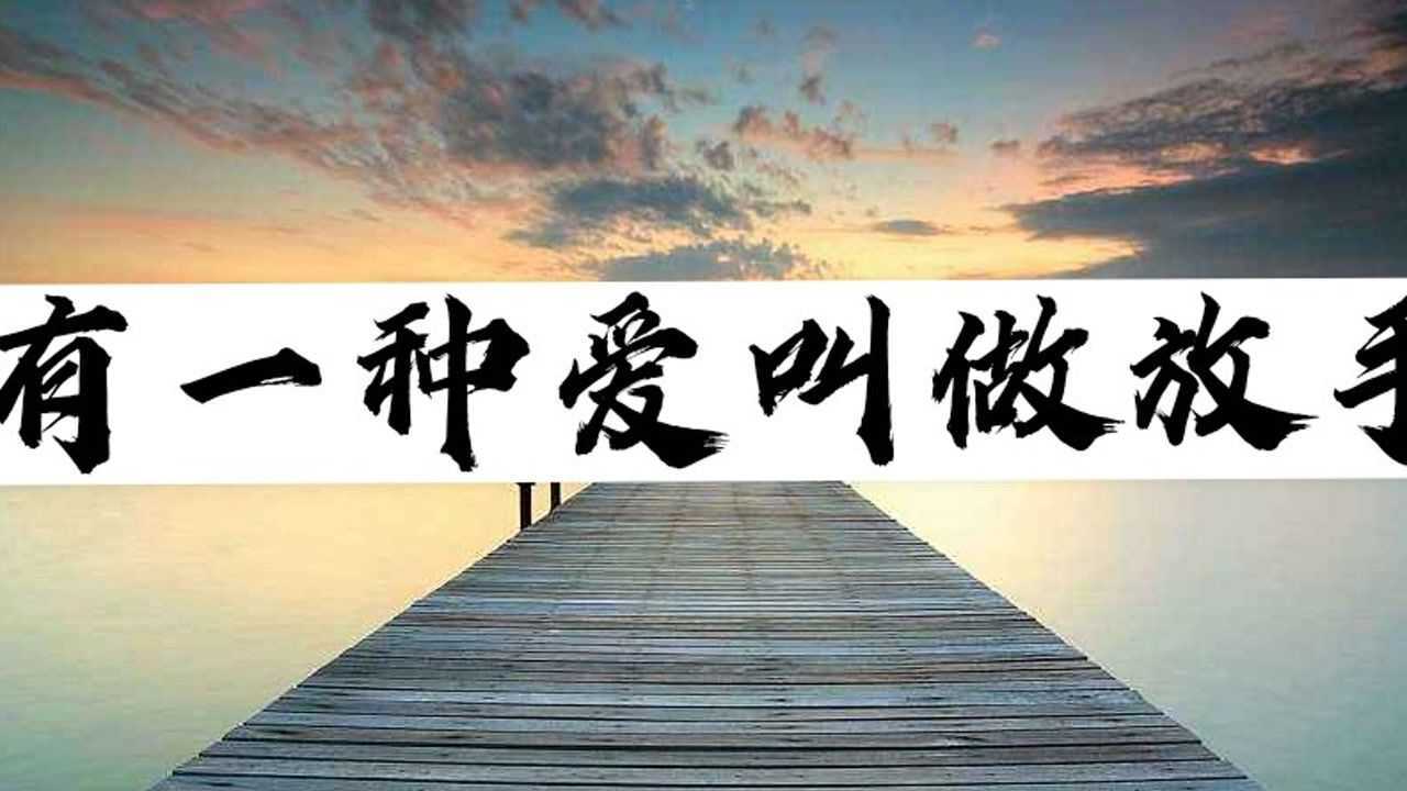 短视频:有一种爱叫做放手