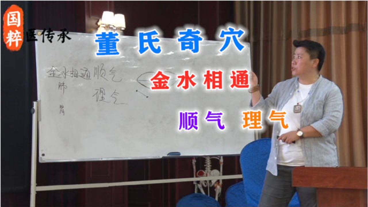 刘红云—董氏奇穴水通穴,水金穴分枝上下穴—补气益肾作用极强_腾讯