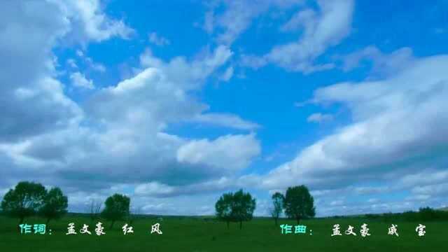 一曲《我要醉在草原上》,草原歌儿飞,天高云儿醉,太美丽!